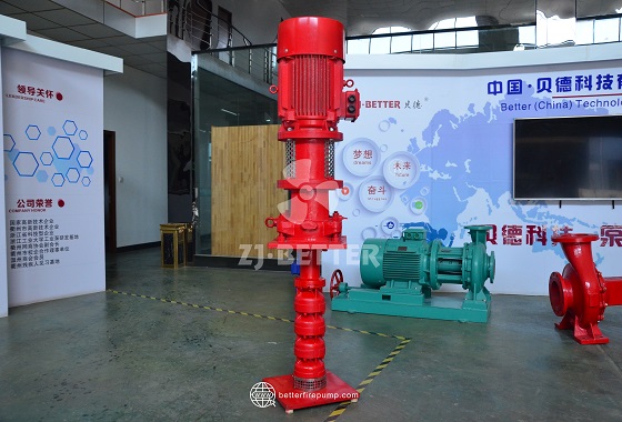Deep Well Fire Pumps Use Long Shaft Structures for Submerged Water Intake and Surface Drive