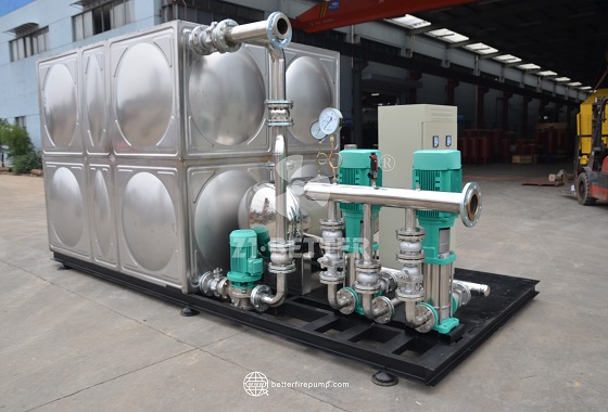 Vertical Fire Booster Pump Set with Stable Pressure Output and Automatic Operation