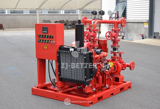 Diesel Fire Pump Sets with Cooling Systems Adapt to Long-Duration Water Supply Conditions