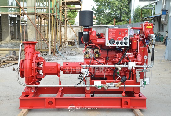 High-Head Horizontal Fire Pump Units for Enhanced Water Supply Stability