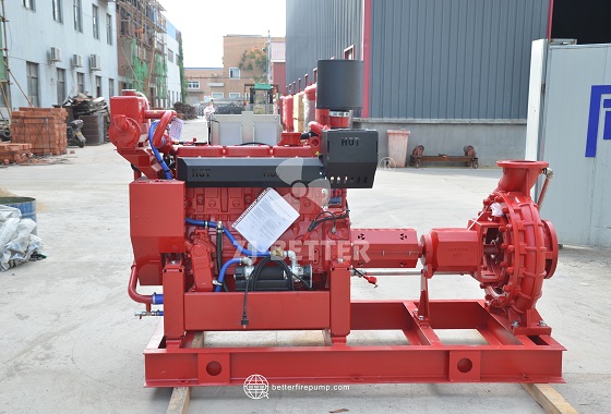 High-Head Horizontal Fire Pump Units for Enhanced Water Supply Stability