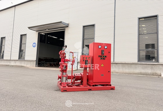 Automatic Fire Pressure Control Equipment for Faster Water Supply Response
