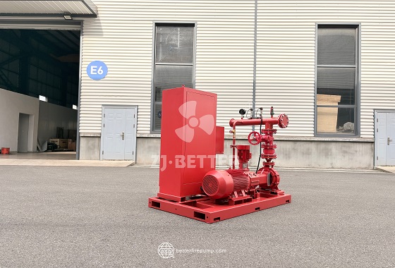 Automatic Fire Pressure Control Equipment for Faster Water Supply Response