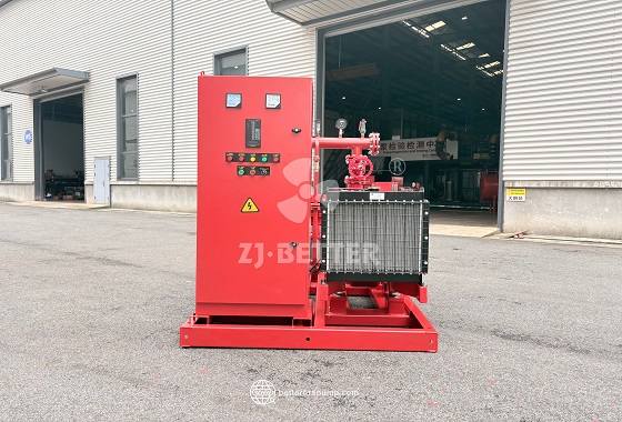 High-Efficiency Diesel Fire Pump Units for Continuous Emergency Water Supply
