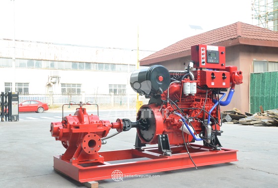 Independent Power Diesel Fire Pump Equipment for Continuous Water Supply During Power Failures