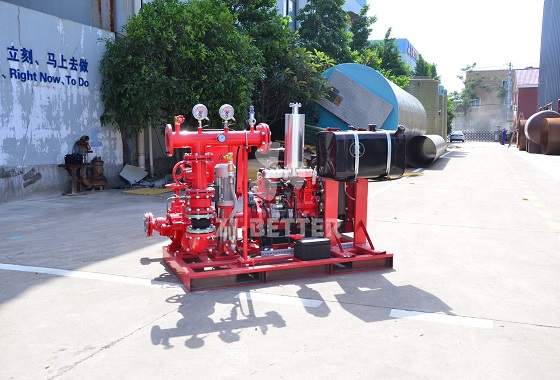 Integrated Diesel Fire Pump Set Optimizes Fire Pump Room Equipment Layout