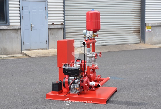 Integrated Diesel Fire Water Supply Equipment with Centralized Pump and Pressure Control