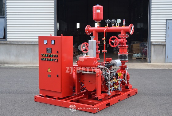 Diesel Fire Pump Sets with Pressure Instruments Enable Convenient Operation Monitoring