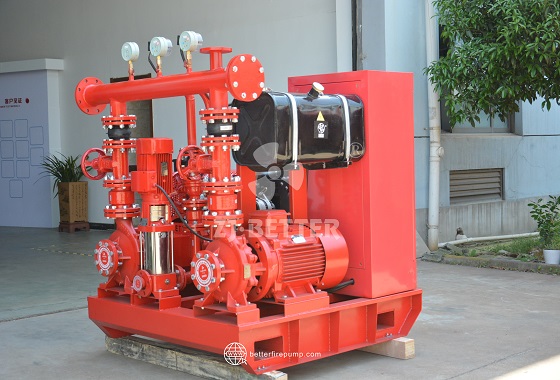 Diesel-Driven Fire Pump System with Flexible Parameter Configuration for Different Projects