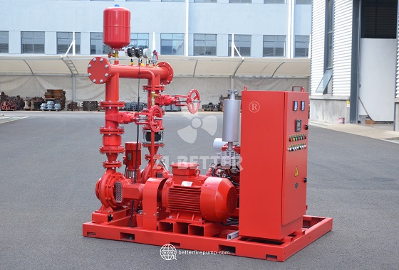 Vertical Fire Booster Pump with Multistage Hydraulic Design for High-Pressure Water Supply