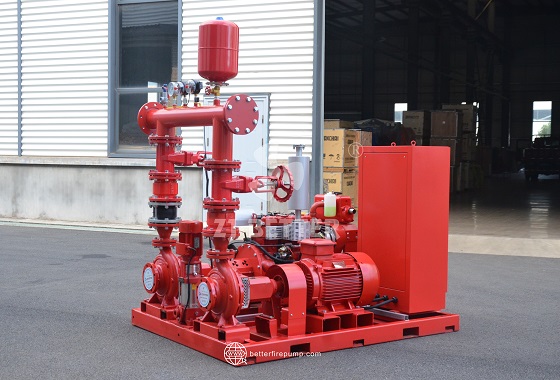 Vertical Fire Booster Pump with Multistage Hydraulic Design for High-Pressure Water Supply