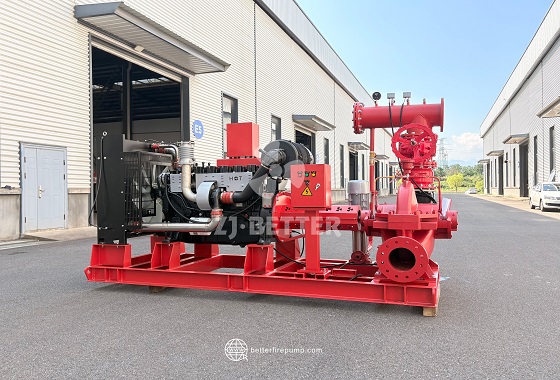 Skid-Mounted Diesel Fire Pump Equipment – Centralized Pump and Piping Layout for Easier Project Deployment