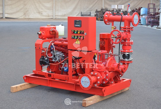 Modular Diesel Fire Pump Set for Large-Scale Fire Water Supply Systems