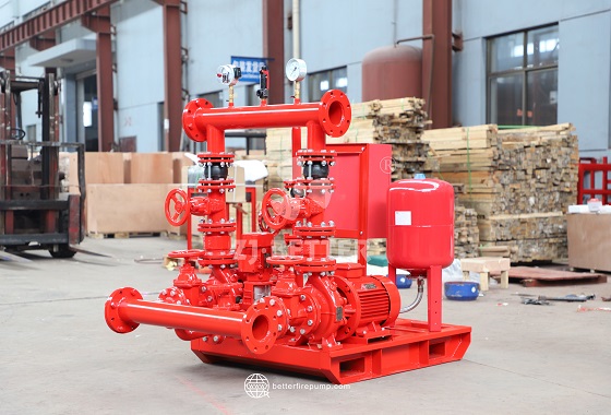 Key Performance of Electric Fire Pump Sets: Continuous Supply, Pressure Maintenance and Automatic Start