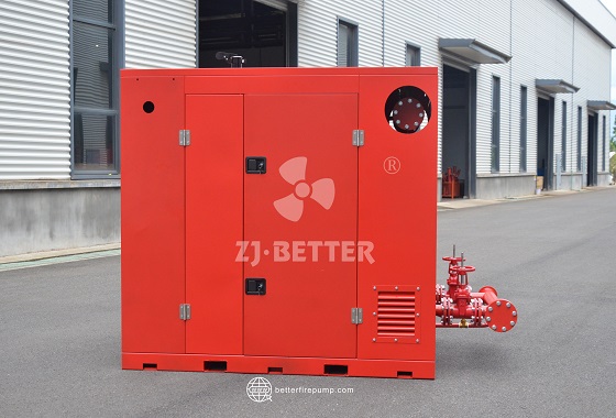 Compact Diesel Fire Pump Equipment – Enclosure Protection and Automatic Control for Flexible Applications