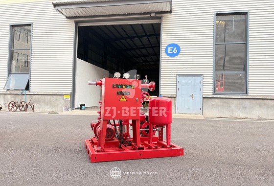 Automatic Control Electric Fire Pump System – Pressure Monitoring and Centralized Pump Operation Management
