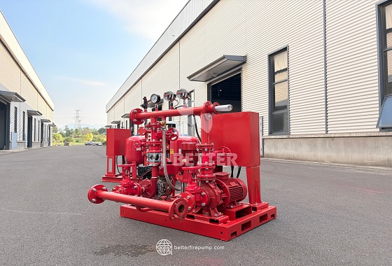 Automatic Control Electric Fire Pump System – Pressure Monitoring and Centralized Pump Operation Management