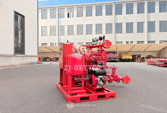 Small Packaged Diesel Fire Pump – Centralized Pumping and Control System for Better Project Adaptability