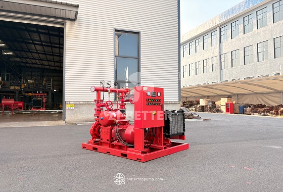 Industrial Diesel Fire Pump Set – Engine and Fire Pump Matching for Improved Water Supply Adaptability