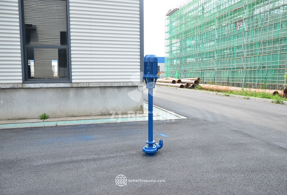 Long-Shaft Vertical Fire Pump for Deep-Well Water Intake Applications