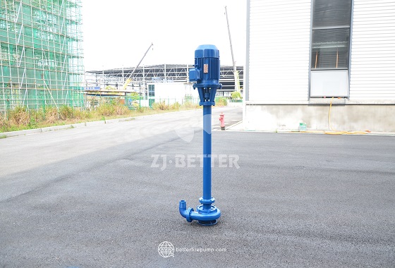 Long-Shaft Vertical Fire Pump for Deep-Well Water Intake Applications