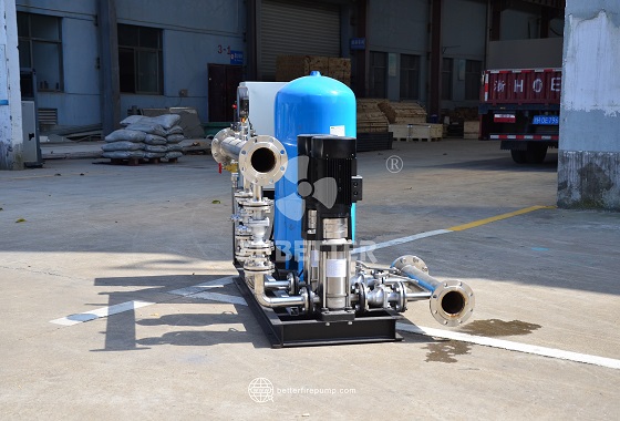 Fire Jockey Pump Set – Vertical Pumps and Pressure Tank for Continuous Fire Pipeline Pressure Maintenance