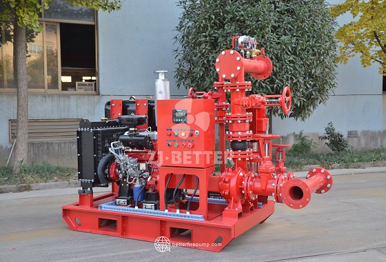 Packaged Diesel Fire Water Supply Equipment – Centralized Pump, Valve and Control Configuration