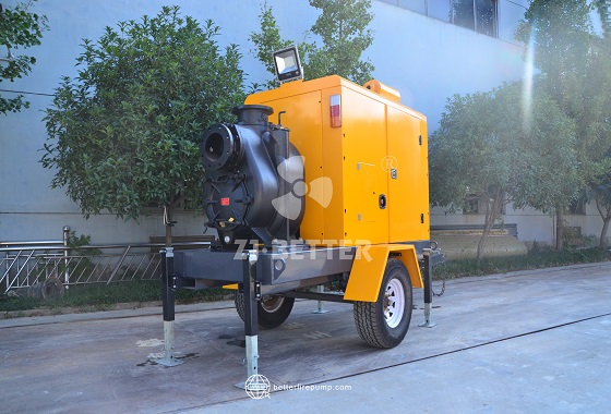 Trailer-Mounted Diesel Fire Pump – Mobile Deployment for Temporary Fire Water Supply