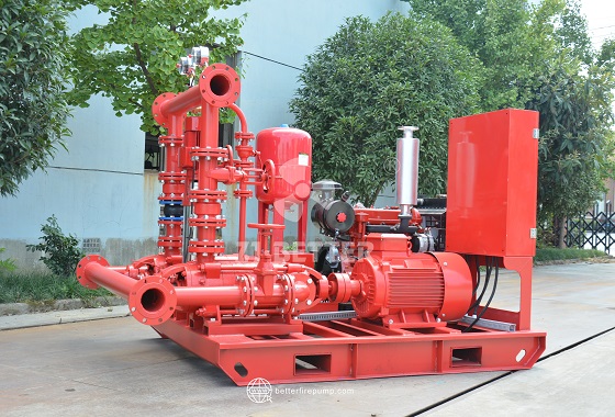 Diesel Fire Pump Set with Pressure Tank – Supporting Stable Fire Pipeline Pressure