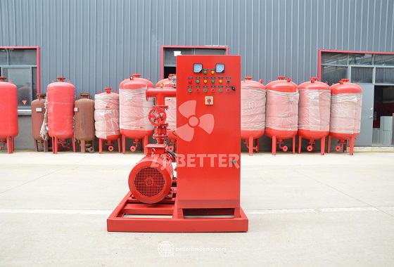 Fire Pipeline Pressure Compensation Pump Set – Low-Flow Pressure Maintenance to Reduce Frequent Main Pump Starts