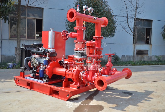 High-Performance Diesel Fire Pump Set – Coordinated Matching of Engine Power and Pump Performance